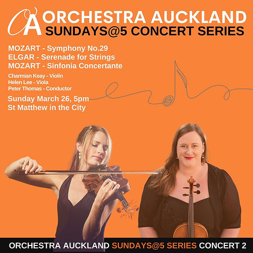 Orchestra Auckland  poster